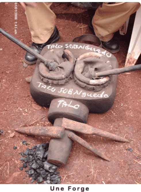 Forge artisanale et outils